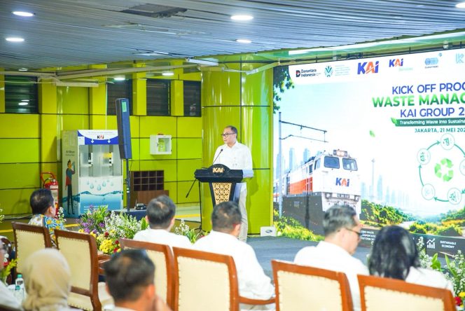 
 KAI Luncurkan Sistem Pengelolaan Sampah Modern di Kawasan Stasiun