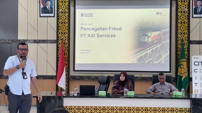 
 KAI Services Gelar Sosialisasi Pencegahan Fraud di Yogyakarta, Hindari Kecurangan di Perusahaan
