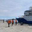 Kapal PELNI sandar di Pelabuhan Tobelo