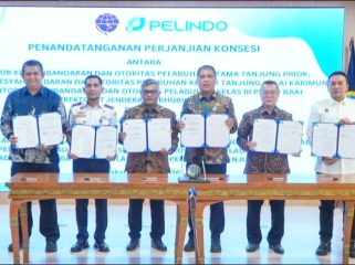 Penandatanganan Konsesi Pelabuhan 
