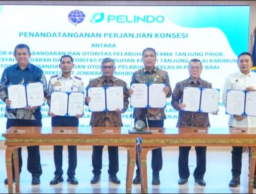 Penandatanganan Konsesi Pelabuhan 