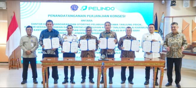 
 Penandatanganan Konsesi Pelabuhan 