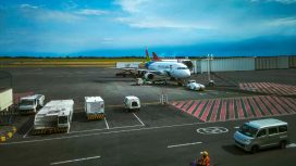 Pesawat di apron bandara (ist)