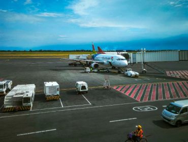 Pesawat di apron bandara (ist)