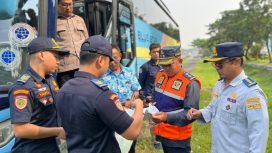 Ramp check bus di Bogor