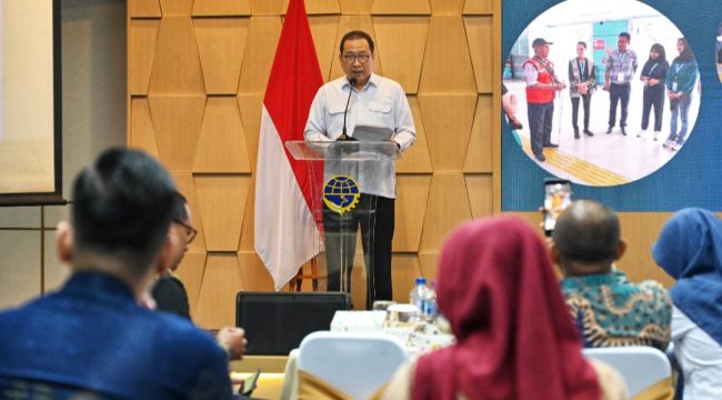 Arif Toha di Pembukaan Workshop PPTB Kemenhub