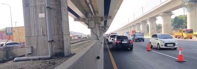
 Ruas tol Cikampek