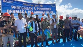 Peresmian Dermaga Bajoe