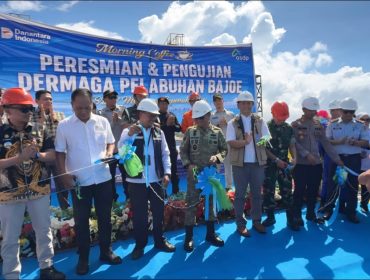 Peresmian Dermaga Bajoe