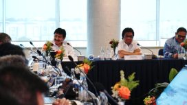 Dirjen Hubud, Wakil Komisi V DPR, dan Dirut AirNav Indonesia