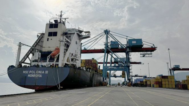 
 Ribuan Kontainer Kosong Masuk IPC TPK Panjang, Topang Pergerakan Ekspor Sumatera