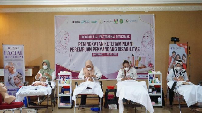 
 IPC Terminal Petikemas Dorong Inklusi Ekonomi Perempuan Penyandang Disabilitas Melalui Program TJSL di Kalimantan Barat
