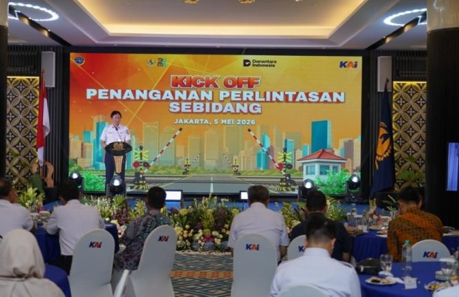 
 Kick Off Penanganan Perlintasan Sebidang, Lintas Sektor Percepat Langkah Keselamatan
