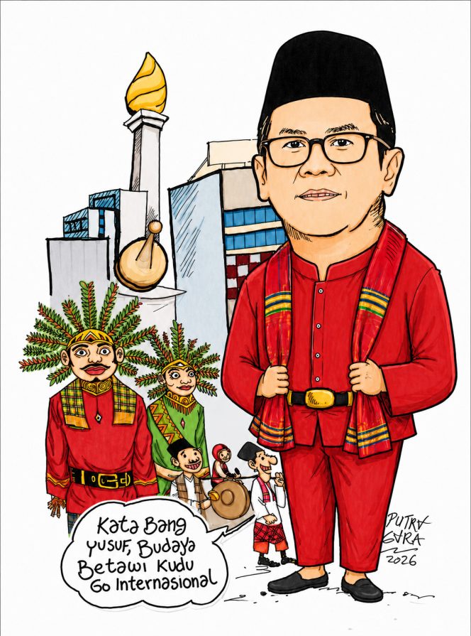 
 Anggota DPRD Jakarta – H. Yusuf Dorong Budaya Betawi Mendunia Lewat Kartun “Betawi Kudu Go Internasional”
