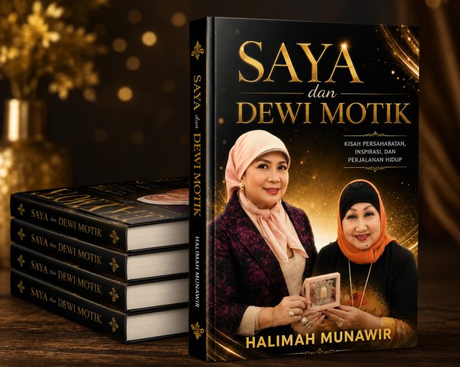 
 Halimah Munawir Siapkan Buku “Saya dan Dewi Motik”, Kisah Persahabatan Penuh Inspirasi