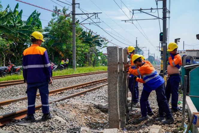 
 KAI Daop 1 Jakarta Tutup 31 Perlintasan Liar Sepanjang Semester I 2026