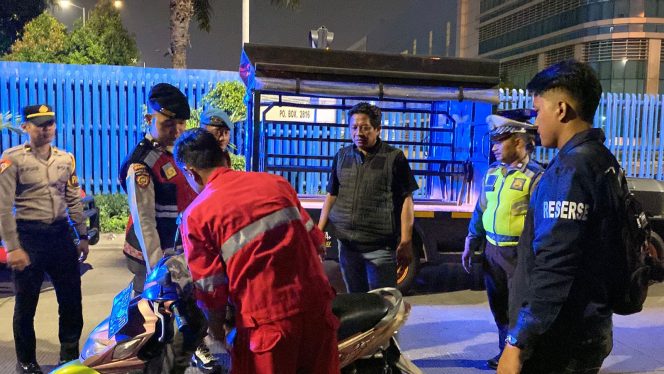 
 Patroli Malam Cipta Kondisi Polres Pelabuhan Tanjung Priok, Jaga Situasi Kamtibmas