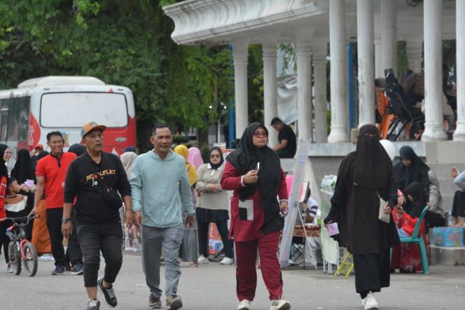 
 Car Free Day (CFD) Kota Langsa Dimeriahkan Hiburan Dan Pameran UMKM 