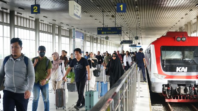 
 Layanan Kereta dan LRT Terhubung Bandara KAI Group Jadi Pilihan, Layani 6,9 Juta Pelanggan