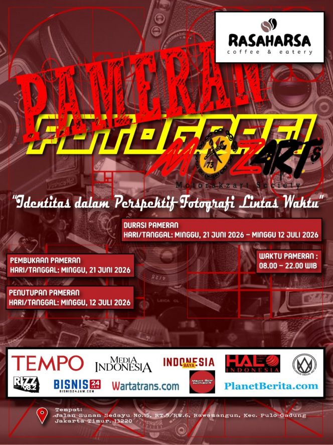 
 Pameran Fotografi Angkat Sejarah dan Peran Kamera dalam Merekam Peradaban