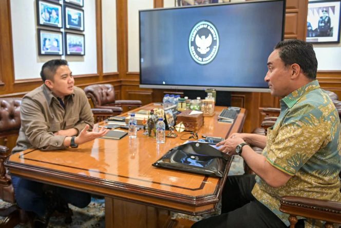 
 Kepala BNN Koordinasi dengan Seskab Teddy terkait Penanganan Pencegahan Narkoba