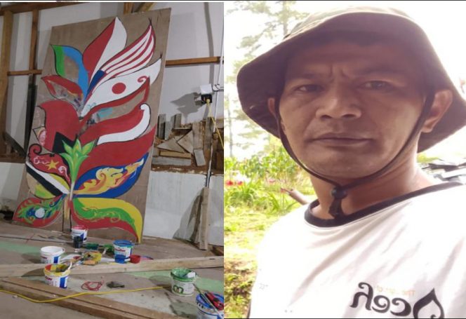 
 Di Tangkai Bunga Renggali, Bendera 14 Negara Hiasi Panggung PPN XIV Takengon