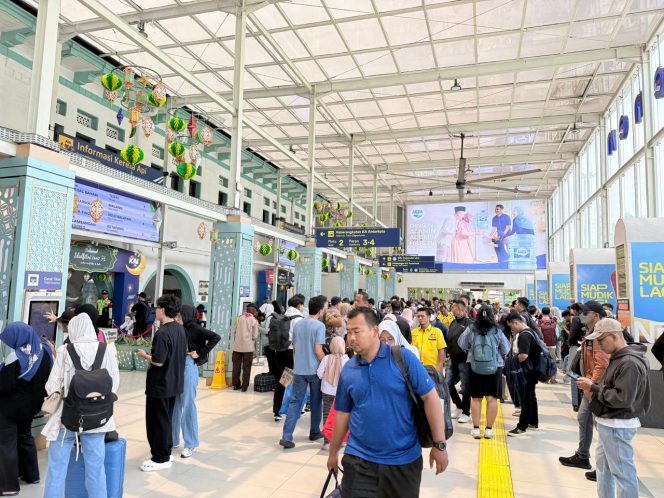 
 Pasar Senen Jadi Stasiun Tersibuk, Layani Lebih dari 3,15 Juta Pergerakan Penumpang dalam Lima Bulan