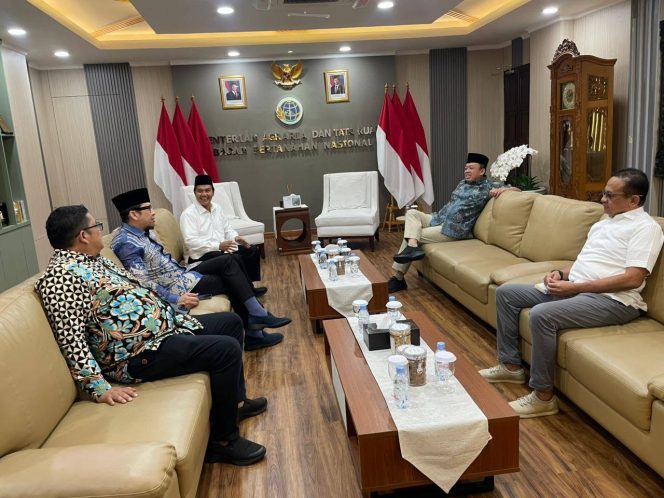 
 Alwashliyah Gandeng ATR/BPN Percepat Sertifikasi Tanah Wakaf, MoU Disiapkan di Muktamar XXIII