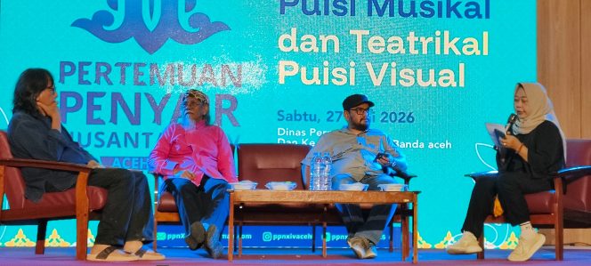 
 PPN XIV Aceh 2026 Hadirkan Nusantara Puisi Musikal, Teatrikal, dan Puisi Visual di Perpustakaan Banda Aceh