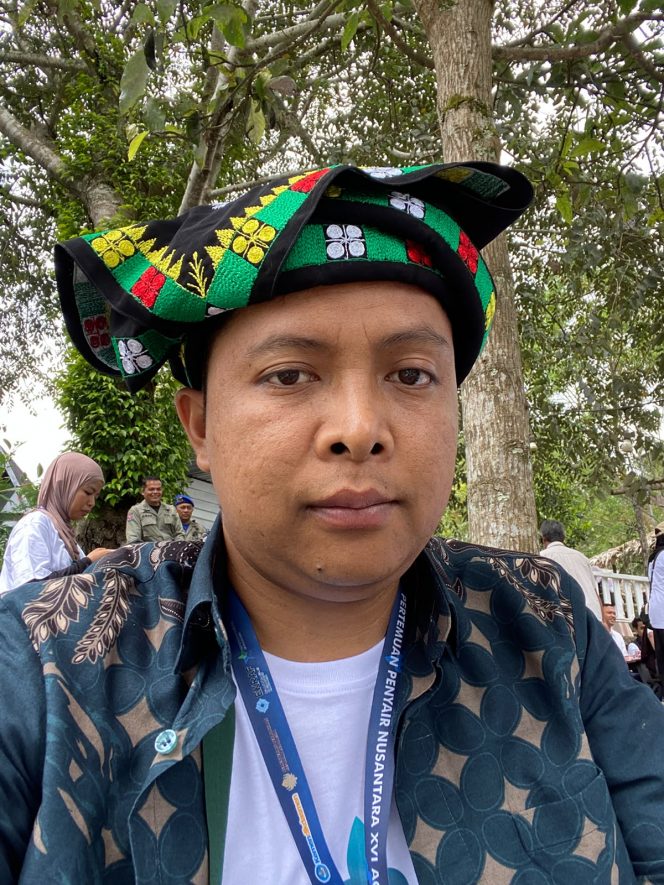 
 Ansar Salihin Perancang Cover Buku Antologi PPN XIV Aceh, Perkuat Identitas Visual Sastra Nusantara