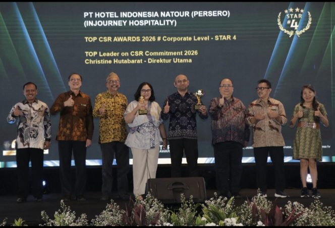 
 InJourney Hospitality Boyong 2 Penghargaan TOP CSR Awards 2026