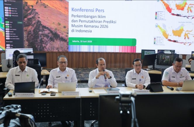 
 Dirut BMKG dan jajaran