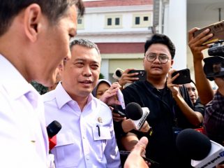 Menhub Dudy di Istana Negara