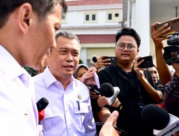 Menhub Dudy di Istana Negara