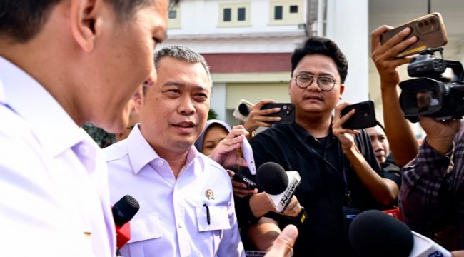 Menhub Dudy di Istana Negara