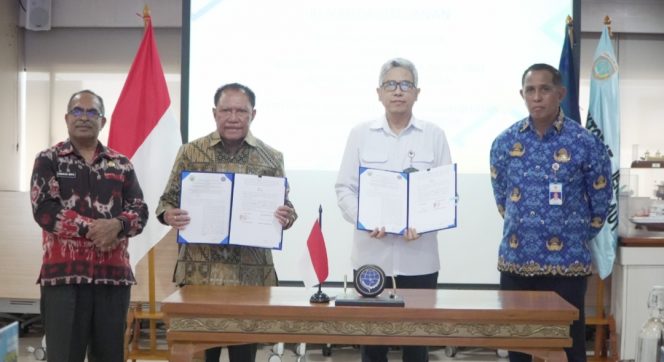 
 Kembangkan Pelabuhan Kolbano, Kemenhub Terima Hibah Aset Tanah Pemkab Timor Tengah Selatan