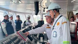 Ujipetik kalal di Pelabuhan Merak