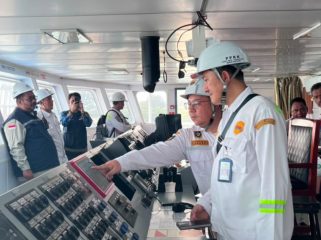 Ujipetik kalal di Pelabuhan Merak