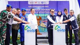 Ground Breaking pengembangan Pelabuhan Tanjung Uban
