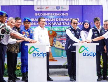 Ground Breaking pengembangan Pelabuhan Tanjung Uban