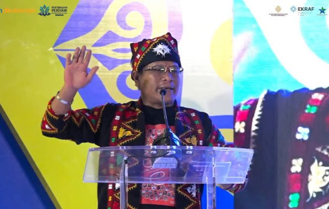 
 Salman Yoga Pidato Di PPN XlV dengan Membara: Semua Peradaban Besar Berawal dari Kata-Kata