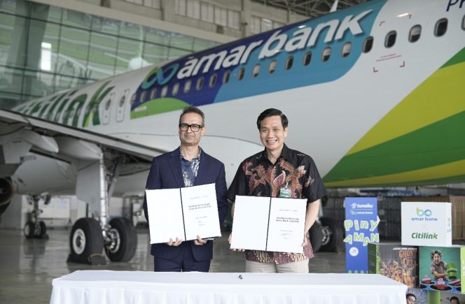 
 Livery baru di pesawat Citilink