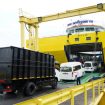 Suasana di Pelabuhan Penyeberangan Ketapang
