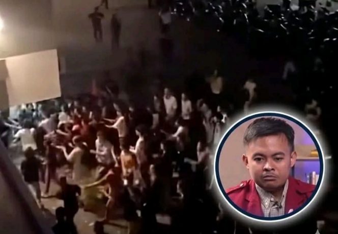 
 Mengaku Terima Dana dari Oknum Polisi, Ketua BEM FH UBK Jadi Sasaran Pengeroyokan Massa Mahasiswa