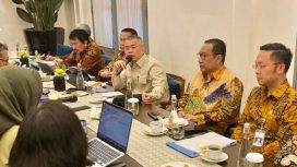 Menhub Dudy bersama jajaran Pejabat Eselon I