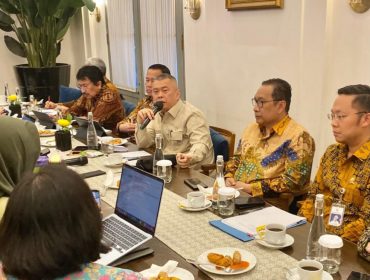 Menhub Dudy bersama jajaran Pejabat Eselon I