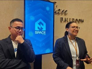 Executive Vice President of Sales KAI, Zuhril Alim bersama Vice President Corporate Communication KAI Anne Purba, saat pemaparan peluncuran resmi Space by KAI di Jakarta pada Rabu (10/6/2026).