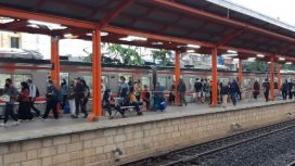 Penumpang KRL. (Ilustrasi)
