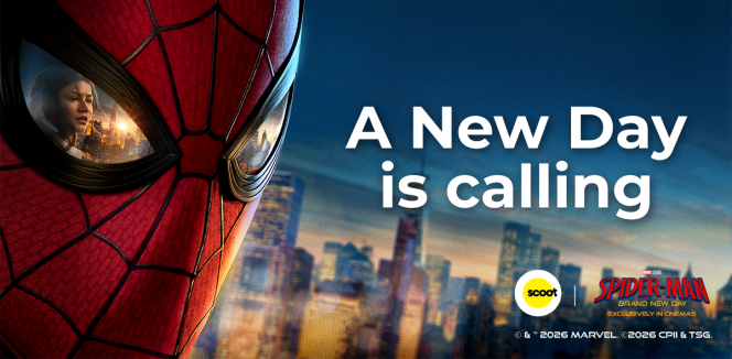 
 Scoot Membawa Pengalaman Baru untuk Wisatawan Melalui Kolaborasi Spider-Man: Brand New Day