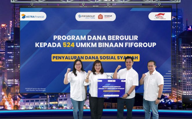 
 FIFGROUP Salurkan Rp1,88 Miliar Dana Bergulir Bagi 524 UMKM Binaan